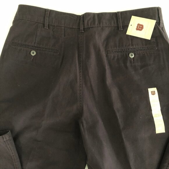 Haggar Heritage Collection Slim Fit Flat Front Cotton Jeans Purple Sz 36X34 NWT - Picture 7 of 15